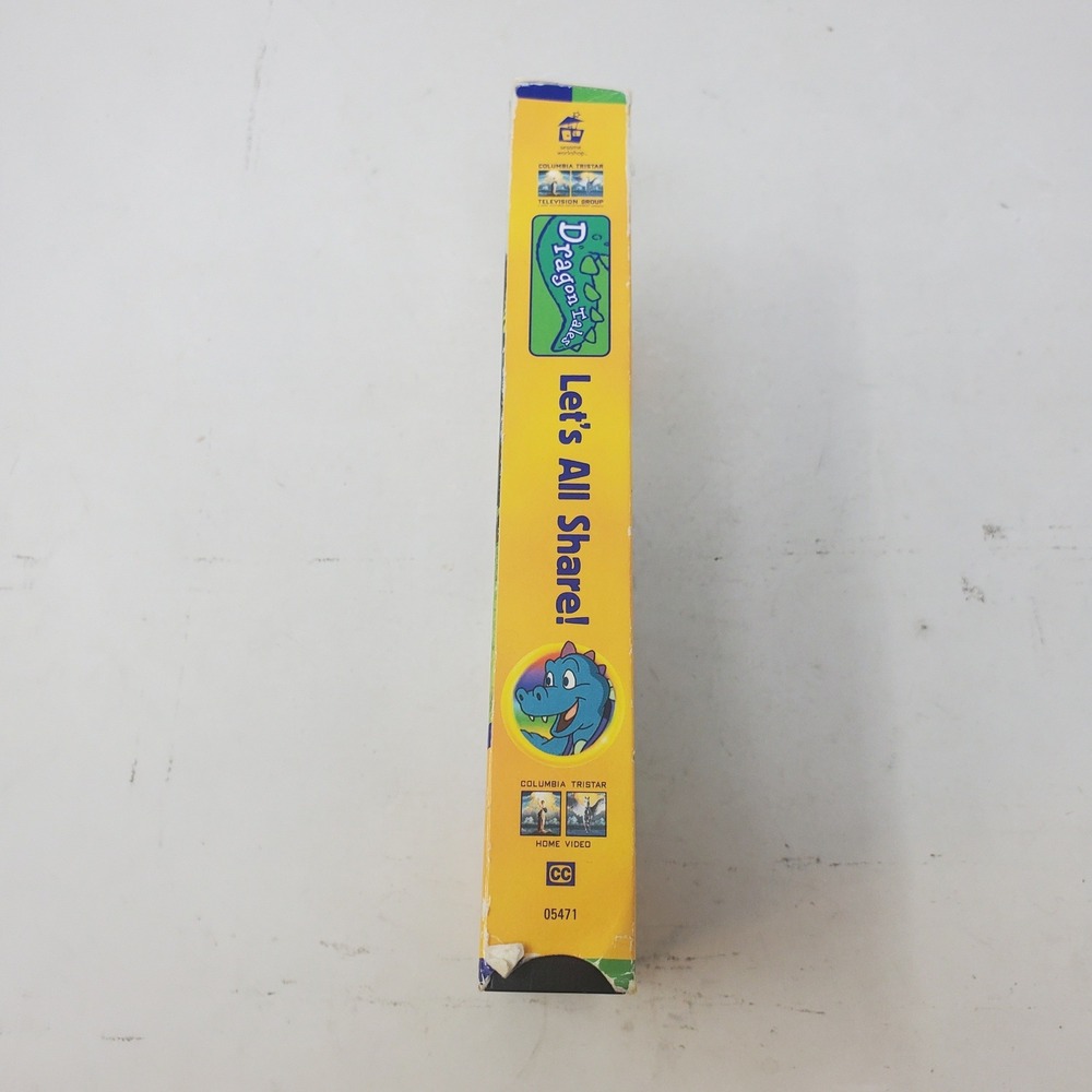 Dragon Tales Let's All Share! VHS Columbia TriStar Home Video NTSC 2000 - Picture 3 of 6